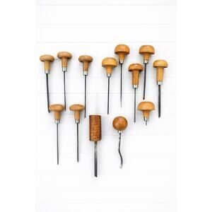 Antique E.C. Muller NY Wood Carving Tools Lot Vintage Gouges Engraving Tools USA